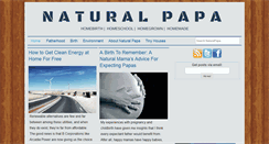 Desktop Screenshot of naturalpapa.com